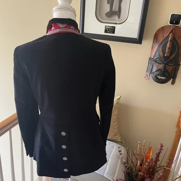 Brooks Brothers Black Corduroy Blazer-EUC - Picture 7 of 11